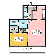 ＨＡＺ本星崎  ｜ 愛知県名古屋市南区本星崎町字町（賃貸アパート1LDK・1階・46.59㎡） その2