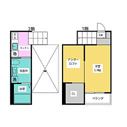 🉐敷金礼金0円！🉐Bleu Ciel 千竃通