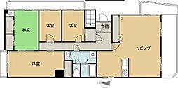 丸伊ビル 4LDKの間取図画像