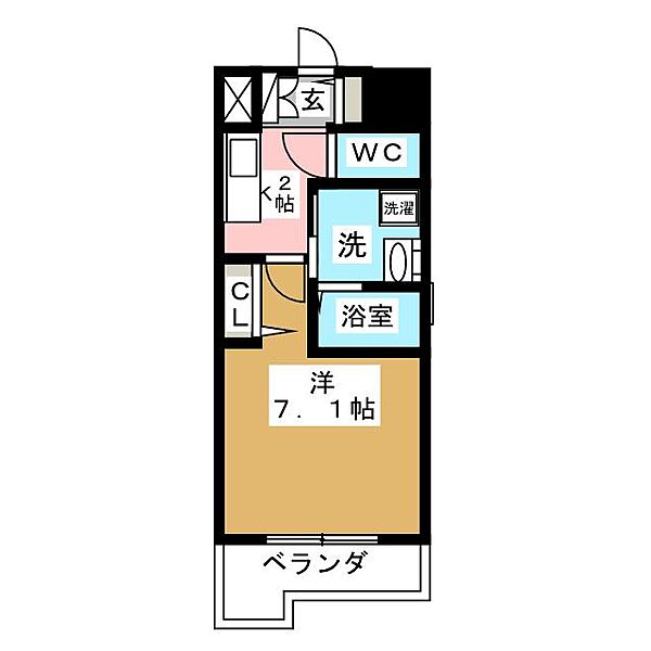 プレサンス丸の内レジデンスII ｜愛知県名古屋市中区丸の内２丁目(賃貸マンション1K・4階・24.52㎡)の写真 その2