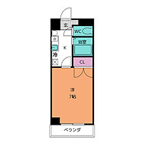 石野ビル  ｜ 愛知県名古屋市東区東桜１丁目（賃貸マンション1K・6階・22.50㎡） その2