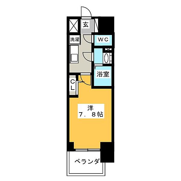 プレサンスＴＨＥ久屋大通レジェンド ｜愛知県名古屋市中区丸の内３丁目(賃貸マンション1K・2階・25.96㎡)の写真 その2