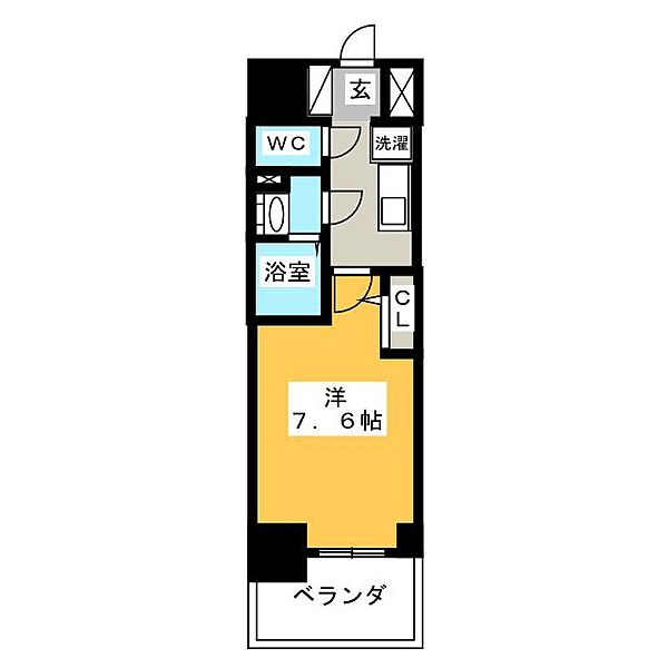 プレサンスＴＨＥ久屋大通レジェンド ｜愛知県名古屋市中区丸の内３丁目(賃貸マンション1K・8階・25.08㎡)の写真 その2