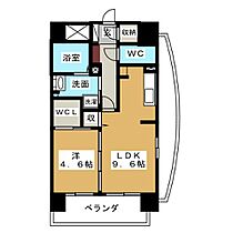 シェソワ東桜  ｜ 愛知県名古屋市東区東桜２丁目（賃貸マンション1LDK・7階・42.15㎡） その2