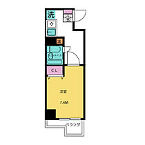 板柳ビル 7E ｜ 愛知県名古屋市東区東桜１丁目9-8（賃貸マンション1K・7階・23.40㎡） その2