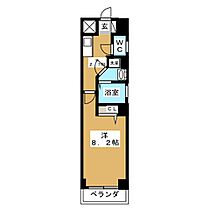 ｓｅｒｅｚａ錦  ｜ 愛知県名古屋市中区錦３丁目（賃貸マンション1K・6階・27.19㎡） その2