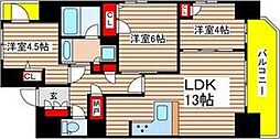 プレサンスロジェ栄三丁目 3LDKの間取図画像