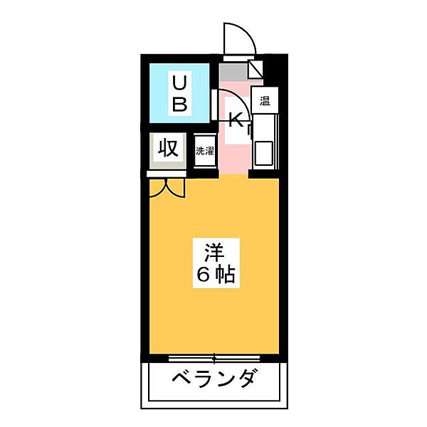 さくらコーポ ｜愛知県名古屋市中川区中郷２丁目(賃貸マンション1K・3階・21.00㎡)の写真 その2