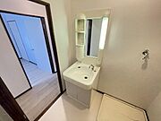 嬉しい独立洗面台