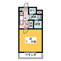 フロンティアＵ  ｜ 愛知県名古屋市中川区南脇町２丁目（賃貸マンション1K・2階・25.79㎡） その2