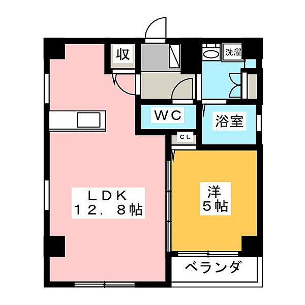 ロイヤルレジデンス高畑 ｜愛知県名古屋市中川区高畑３丁目(賃貸マンション1LDK・4階・40.26㎡)の写真 その2