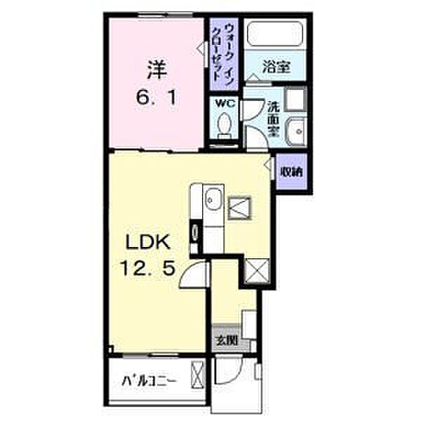 愛知県名古屋市中川区法華２丁目(賃貸アパート1LDK・1階・44.70㎡)の写真 その2