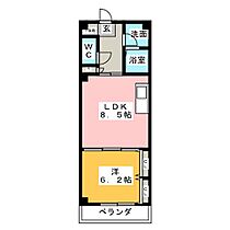 センチュリーパーク野田  ｜ 愛知県名古屋市中川区野田１丁目（賃貸マンション1LDK・3階・36.18㎡） その2