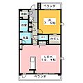 エルーデメイファ2階8.4万円