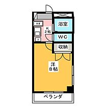 アスカＴＡＫＡＢＡＴＡ  ｜ 愛知県名古屋市中川区高畑３丁目（賃貸マンション1K・2階・21.20㎡） その2