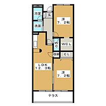 アークステージ  ｜ 愛知県名古屋市中川区中島新町４丁目（賃貸マンション2LDK・1階・60.00㎡） その2