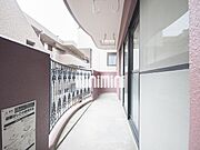 広いベランダ