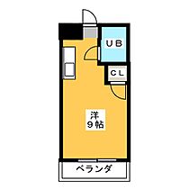 マンション愛晃  ｜ 愛知県名古屋市瑞穂区彌富町字上山（賃貸マンション1R・3階・18.27㎡） その2