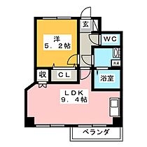 Bonne ChanceII  ｜ 愛知県名古屋市瑞穂区彌富町字緑ケ岡（賃貸マンション1LDK・4階・37.74㎡） その2