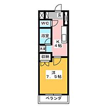 サンヒルズ八事山  ｜ 愛知県名古屋市天白区八事山（賃貸マンション1K・2階・24.75㎡） その2