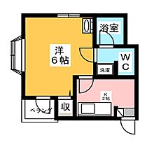 メゾン日光  ｜ 愛知県名古屋市昭和区広路町字隼人（賃貸マンション1K・2階・19.50㎡） その2