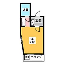 ピエット八事  ｜ 愛知県名古屋市天白区八事山（賃貸マンション1K・2階・15.45㎡） その2