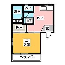 ジュネス八事石坂  ｜ 愛知県名古屋市天白区八事石坂（賃貸アパート1DK・2階・27.96㎡） その2