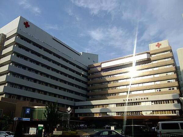 画像25:病院「名古屋第二赤十字病院まで1m」