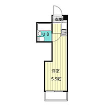 ビラ三秀向山 202 ｜ 愛知県名古屋市昭和区向山町１丁目38-1（賃貸マンション1R・2階・15.26㎡） その2