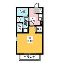 コリーナ伊勝  ｜ 愛知県名古屋市昭和区伊勝町１丁目（賃貸アパート1K・1階・27.34㎡） その2