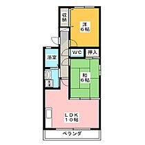 ボーセジュール  ｜ 愛知県名古屋市昭和区山花町（賃貸アパート2LDK・2階・50.39㎡） その2