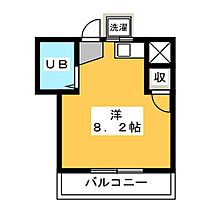 コーポ小川  ｜ 愛知県名古屋市昭和区汐見町（賃貸アパート1R・2階・18.20㎡） その2