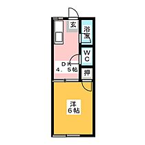 コーポ山里  ｜ 愛知県名古屋市昭和区山里町（賃貸アパート1DK・1階・24.18㎡） その2