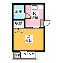 ベルメゾン  ｜ 愛知県名古屋市昭和区駒方町４丁目（賃貸マンション1K・2階・19.00㎡） その2