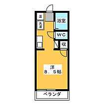 ボナール鏡池  ｜ 愛知県名古屋市昭和区神村町２丁目（賃貸アパート1R・1階・20.03㎡） その2