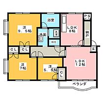 八雲マンションＥ棟  ｜ 愛知県名古屋市昭和区八雲町（賃貸マンション3LDK・3階・101.30㎡） その2