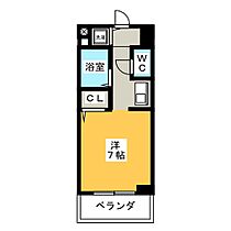 ＰＥＮＯＴＯ杁中  ｜ 愛知県名古屋市昭和区花見通３丁目（賃貸マンション1R・6階・22.40㎡） その2