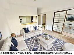 シティファミリー八事Ｓ棟 3階4LDKのリビング/ダイニング