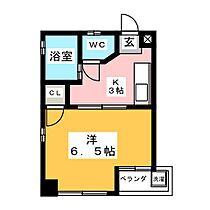 シャトー山田  ｜ 愛知県名古屋市熱田区六番２丁目（賃貸マンション1K・4階・21.42㎡） その2