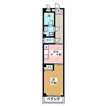 ＮＫマンション  ｜ 愛知県名古屋市熱田区一番３丁目（賃貸マンション1DK・4階・32.19㎡） その2