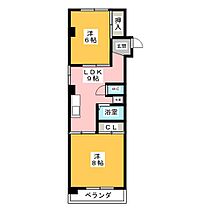 メゾン福谷Ｉ  ｜ 愛知県名古屋市南区城下町３丁目（賃貸マンション2LDK・4階・51.30㎡） その2