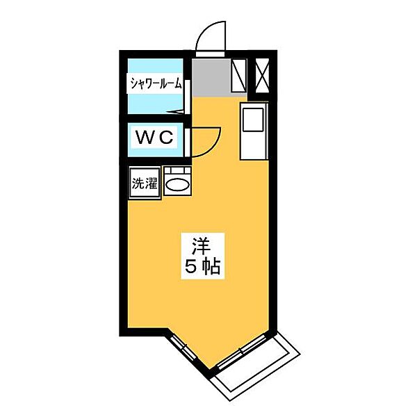 プレスイン六番南 ｜愛知県名古屋市熱田区六番２丁目(賃貸マンション1R・4階・15.85㎡)の写真 その2