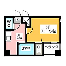 メゾンアネックス  ｜ 愛知県名古屋市熱田区四番１丁目（賃貸マンション1K・3階・24.46㎡） その2