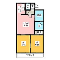 アベニールＭ＆Ｍ  ｜ 愛知県名古屋市熱田区伝馬１丁目（賃貸マンション2LDK・4階・48.40㎡） その2