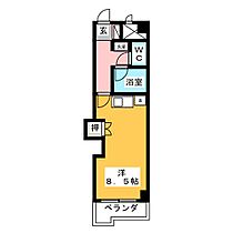 セントラルハイツ二野  ｜ 愛知県名古屋市瑞穂区二野町（賃貸マンション1R・5階・25.20㎡） その2