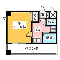 ルーム1フジハイツ  ｜ 愛知県名古屋市熱田区夜寒町（賃貸マンション1K・5階・24.40㎡） その2