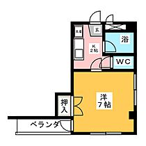 ベルメゾン中川  ｜ 愛知県名古屋市南区泉楽通２丁目（賃貸マンション1K・2階・18.00㎡） その2