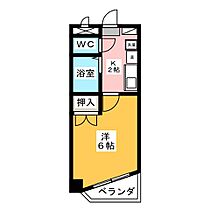 薬師ビル  ｜ 愛知県名古屋市南区岩戸町（賃貸マンション1K・3階・19.25㎡） その2