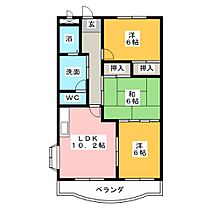 ファミールＩＢＩＣ  ｜ 愛知県名古屋市南区豊２丁目（賃貸マンション3LDK・4階・62.37㎡） その2