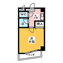 メーポール武藤  ｜ 愛知県名古屋市熱田区四番２丁目（賃貸マンション1K・4階・23.36㎡） その2